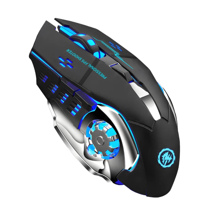 Mouse bluethooth Recargable silencioso para gaming