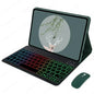 Funda Teclado Huawei MatePad SE 11" 2024 con Retroiluminación Rainbow