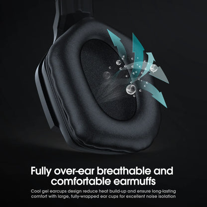 ONIKUMA Headset Gamer Pro Inalámbrico con Luz LED – PC