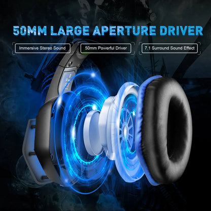 Auriculares EKSA E1000 USB Gaming con Sonido 7.1 – PC/PS4/PS5