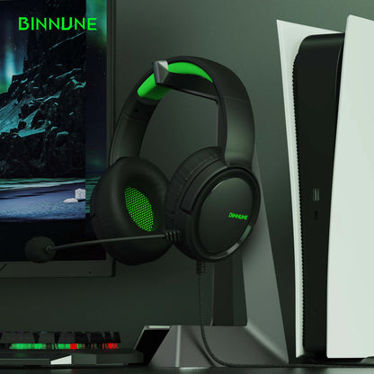 Auriculares Gamer BINNUNE con Micrófono – Xbox, PS4/PS5, PC y Switch