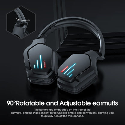 ONIKUMA Headset Gamer Pro Inalámbrico con Luz LED – PC