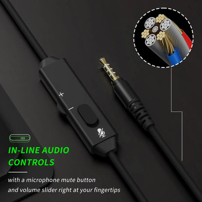 Auriculares Gamer BINNUNE con Micrófono – Xbox, PS4/PS5, PC y Switch