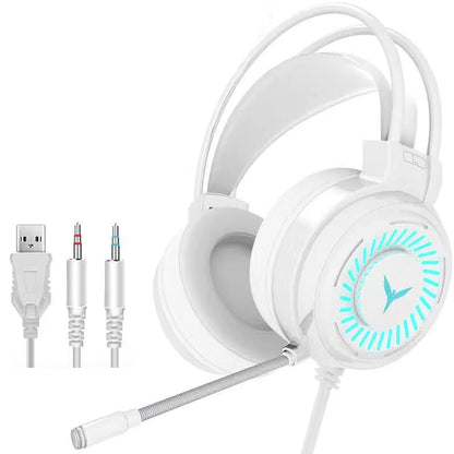 Auriculares Gamer G60 con Micrófono, Sonido 7.1, Luz LED y Cancelación de Ruido
