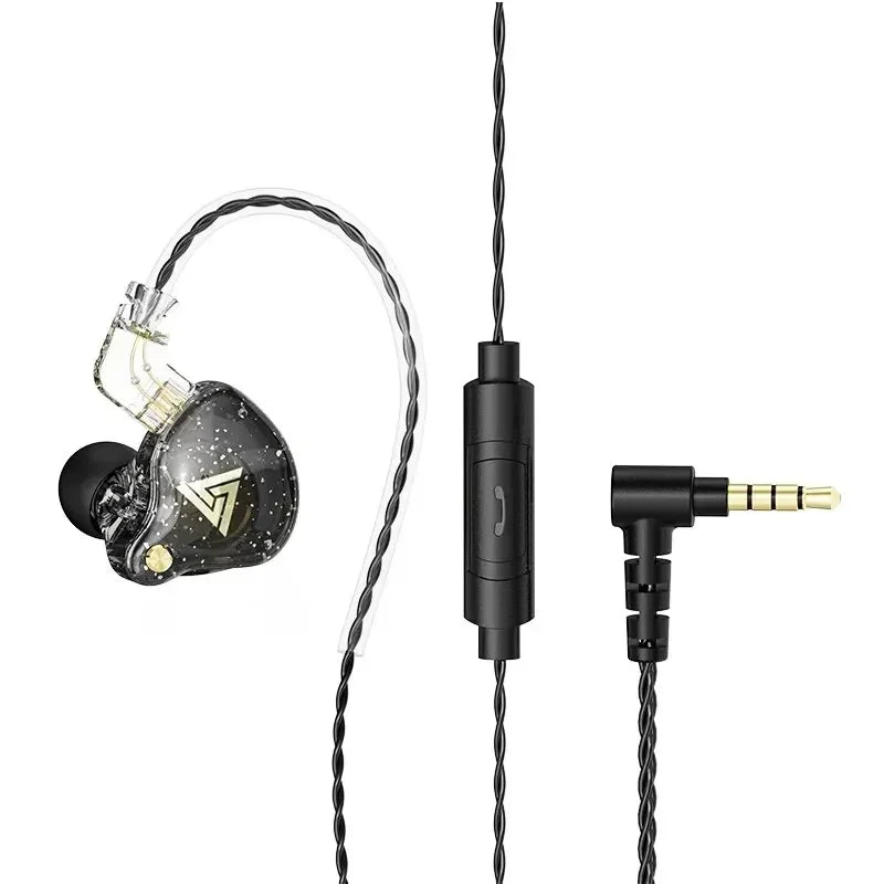 Auriculares QKZ AK6 Pro HiFi con Micrófono y Bajos Potentes
