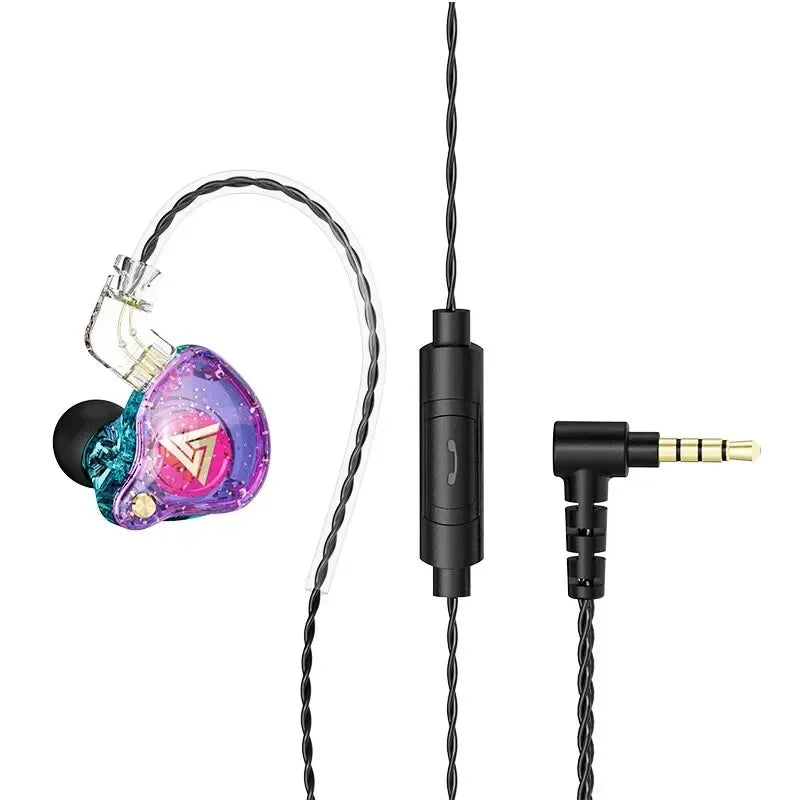 Auriculares QKZ AK6 Pro HiFi con Micrófono y Bajos Potentes