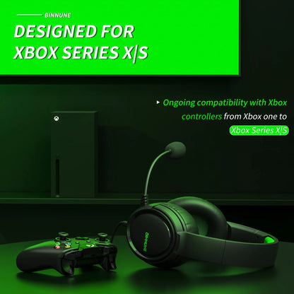 Auriculares Gamer BINNUNE con Micrófono – Xbox, PS4/PS5, PC y Switch