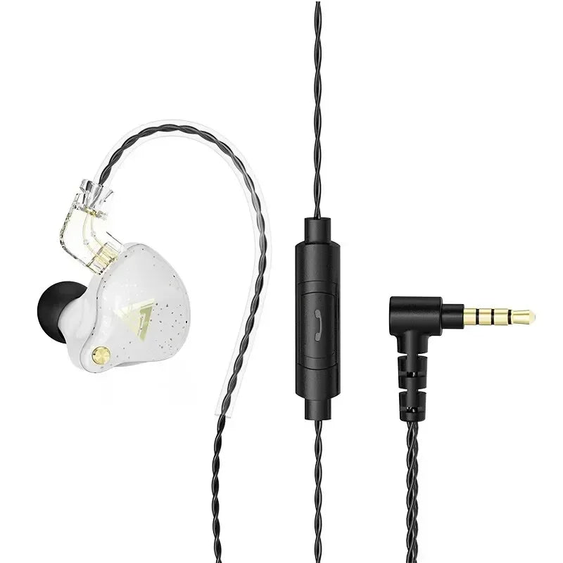 Auriculares QKZ AK6 Pro HiFi con Micrófono y Bajos Potentes